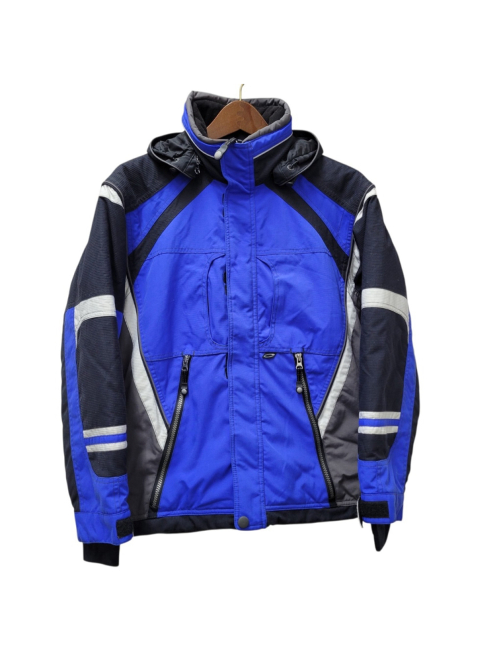 Obermeyer Formula 1 Ski FullZip Hoodie Insulated Duroguard Jacket Size 16 Junior
